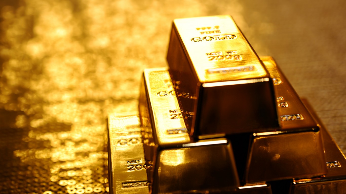 Goldman Sachs Pounds Table on Gold as Market Implodes: 8 'Strong Buy' Stocks With Dividends